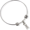 Love (just letters) Fancy Charm Bangle