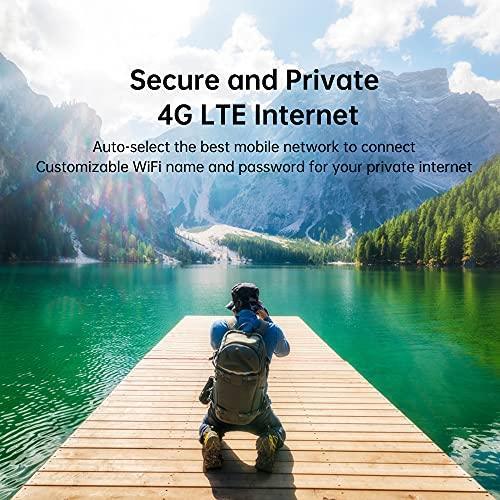 GlocalMe 4G LTE Mobile Hotspot Device, Wireless WiFi for Home or Travel - Gifts for You 'n Me
