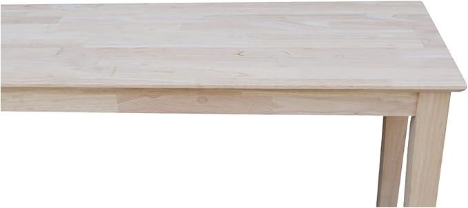 IC International Concepts Extended Length Shaker Console Table, 60