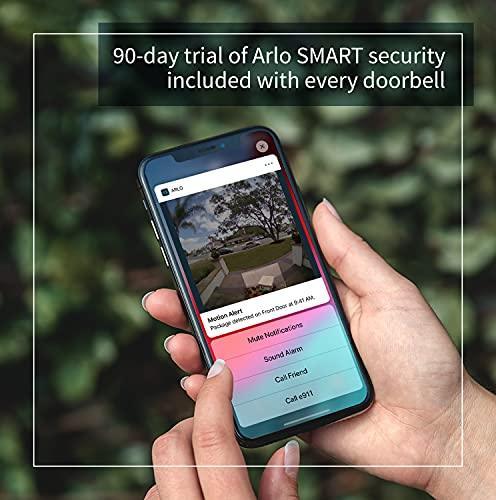 Arlo Wireless Video Doorbell & Chime with HD Camera & Night Vision - Gifts for You 'n Me