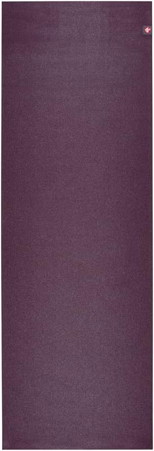Manduka eKO SuperLite Yoga Mat - 1.5mm Natural Rubber | Foldable & Travel Friendly | Soft Textured Surface | Eco-friendly