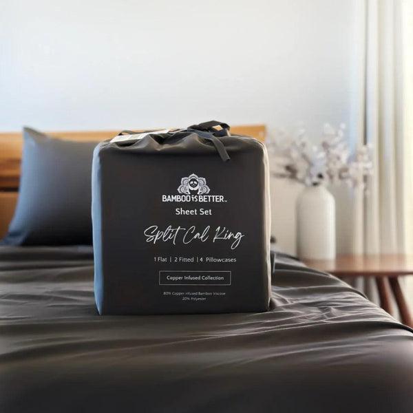 Copper Infused Bamboo Sheet Set - Gifts for You 'n Me