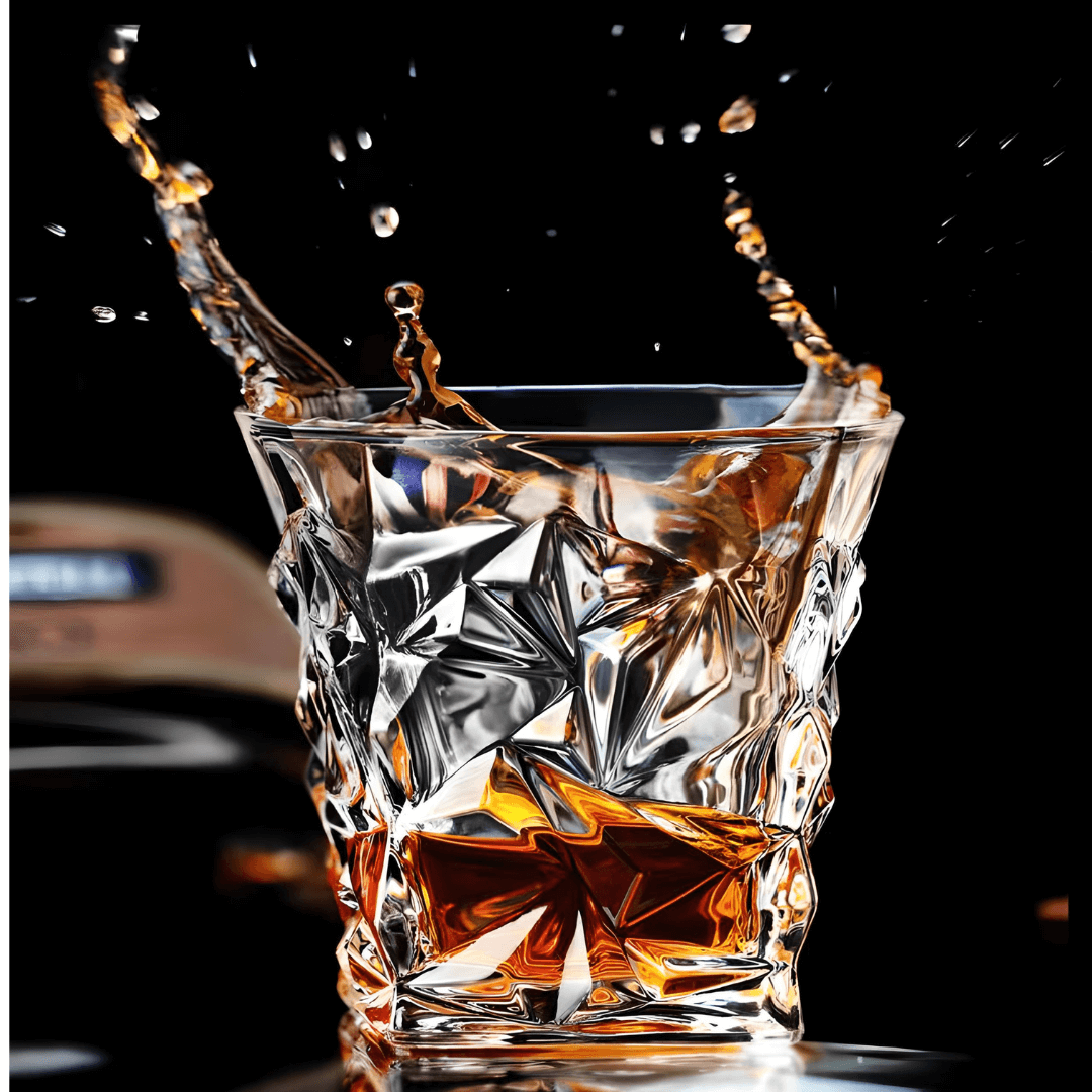 Vayu Japanese Crystal Whisky Glass TsukiGlass