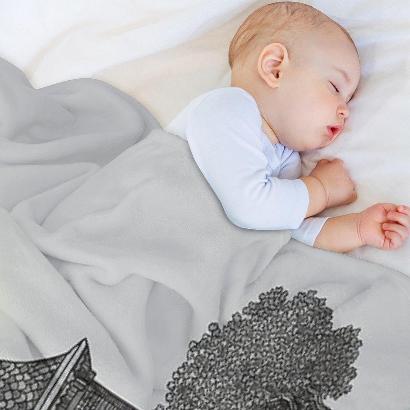 Haunted by The 80's Throw Blanket
