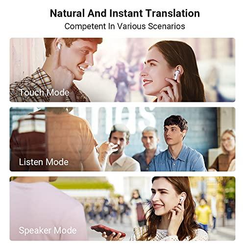 Timekettle M3 Language Translator Earbuds, Two-Way Translator Device with APP for 40 Languages, Offline Translator