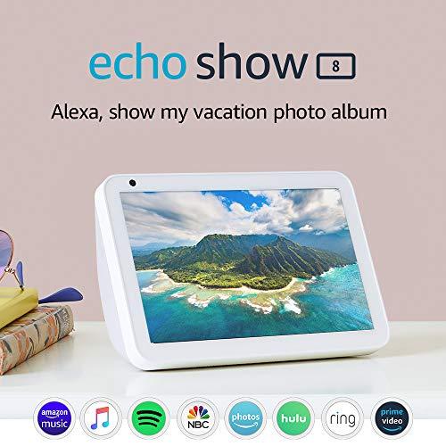 Echo Show 8 HD Smart Display with Alexa for Video Calling - Gifts for You 'n Me