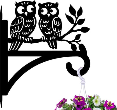 peacoblue Iron Plant Hangers Hooks for Outdoor Indoor Hanging Plants Flower Fern Pots Lantern Bird Feeder Wind Chimes, 12