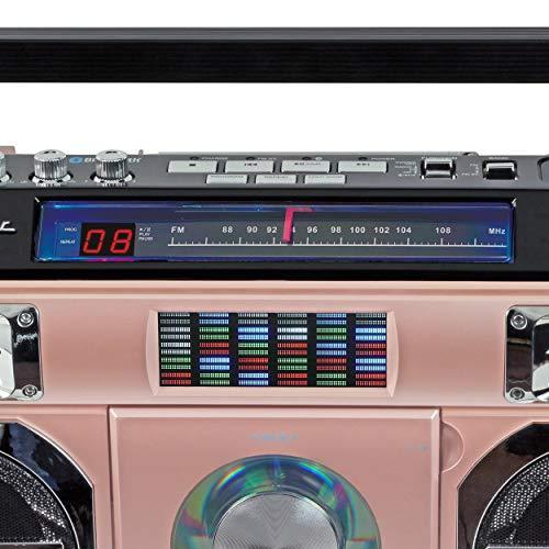 Studebaker 80's Retro Street Bluetooth Boombox with Radio, CD Player - Gifts for You 'n Me