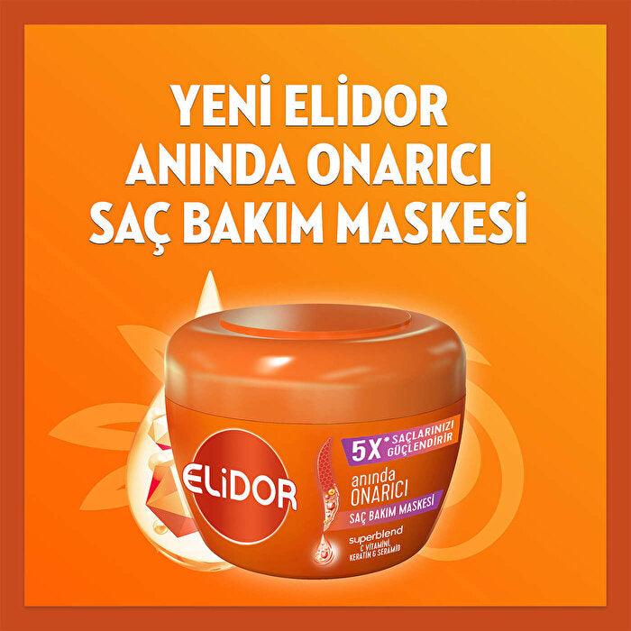Elidor Instant Repair Hair Mask 160ml - Restores Damaged Hair | Premium Quality