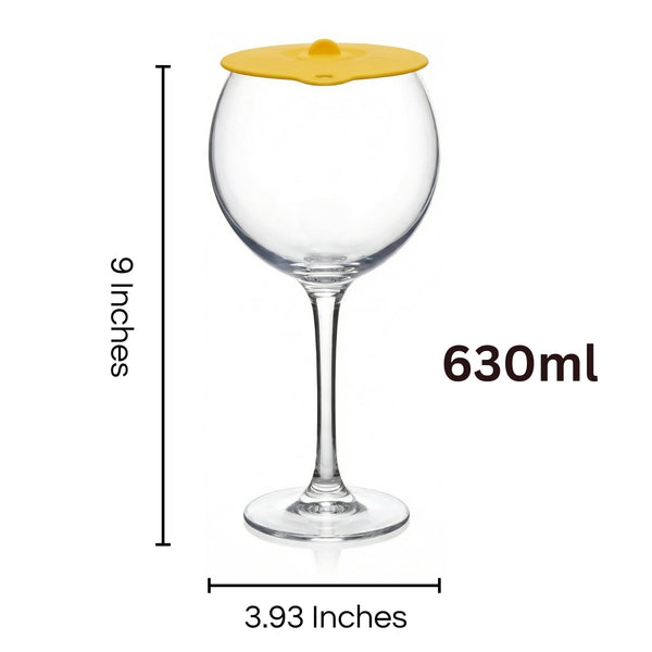 Floating Wine Glasses for Pool with Lids (Set of 2) – 21oz