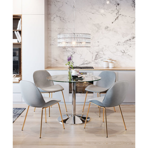 Jena Ceiling Lamp Chrome ZUO Store