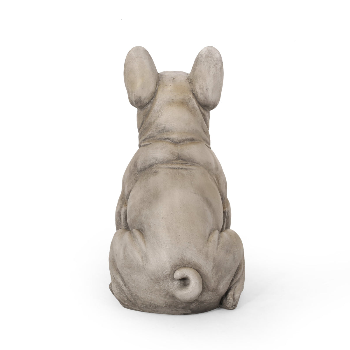 Dog Garden Sculpture, Outdoor French Bulldog Garden Statue