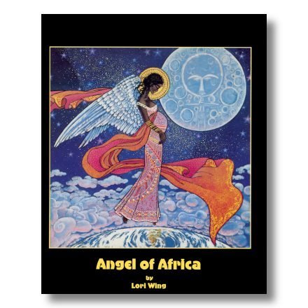 Black Angel Wall Art - African American 16x20 Art Print | Vivid Lithograph