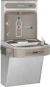 Elkay EZO8WS EZH2O Refrigerated Single Drinking Fountain with Bottle Filling Station and Hands Free Activation - Stainless Steel