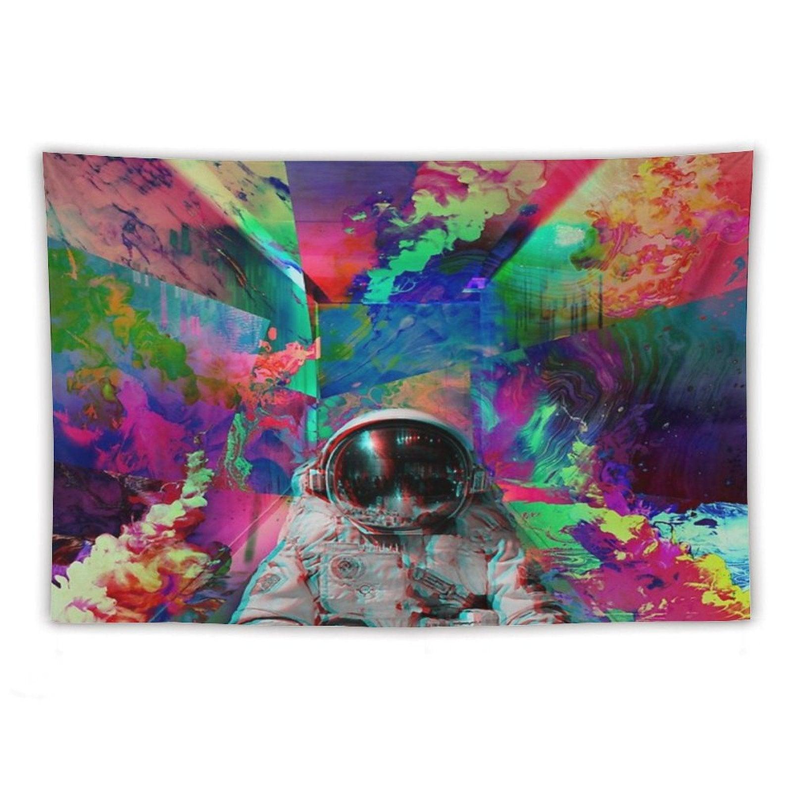 Tripping Space Man Tapestry
