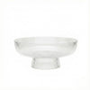 Decorative Fluted Transparent Glass Bowl, Fruit, Snacks Sweets