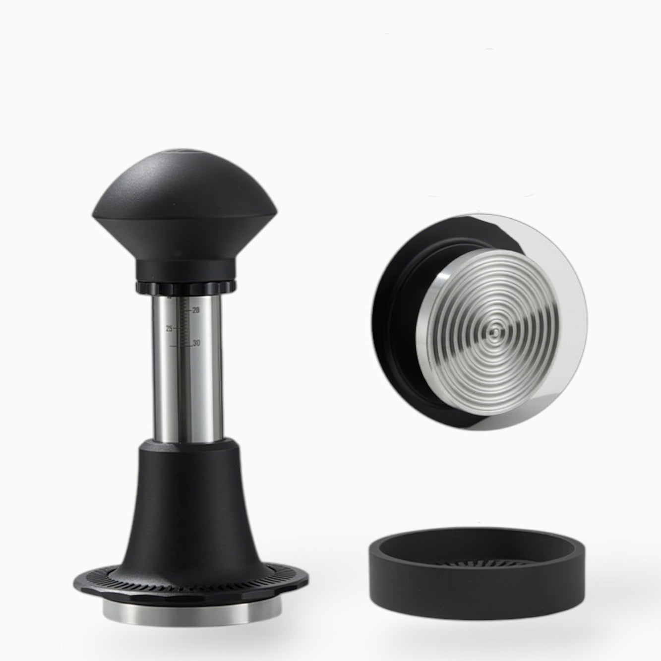 Titanium Spring-Loaded Espresso Tamper