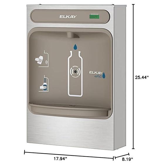 Elkay EZWSSM ELKAY COMMERCIAL Filling Station Surface Mount Stainless Steel