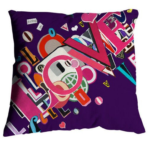 Love Type Pillow