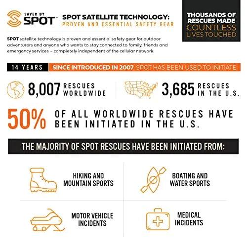Spot X Portable Satellite Messenger with for Hiking, Camping, Cars - Gifts for You 'n Me
