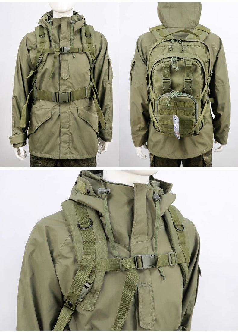 Cold War export: Russian Mammoth B tactical backpack, replica of Russian mountain special forces SPN Beaver 2 assault pack