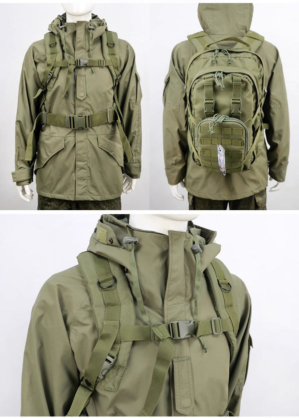 Cold War export: Russian Mammoth B tactical backpack, replica of Russian mountain special forces SPN Beaver 2 assault pack