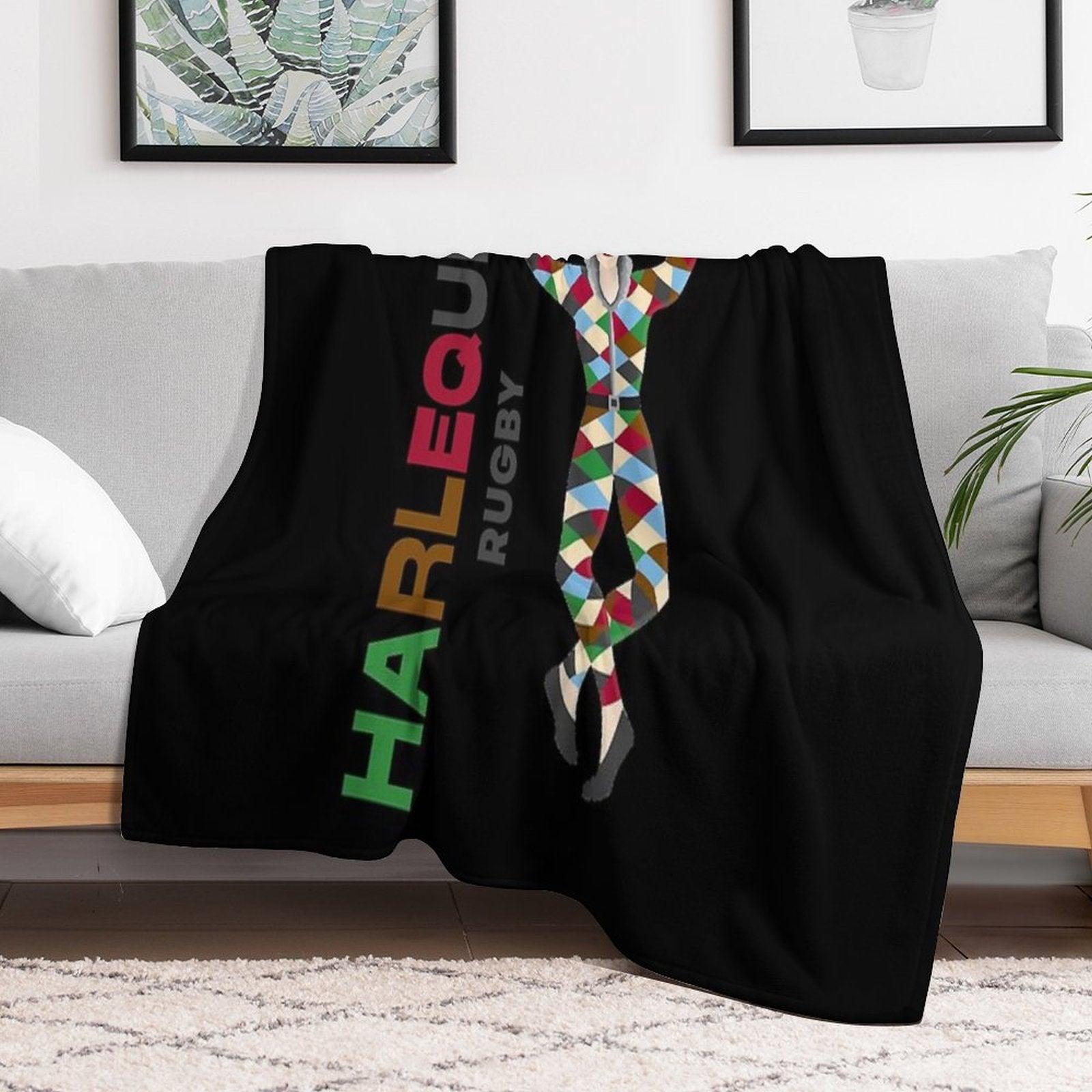 Harlequins Rugby Essential Throw Blanket