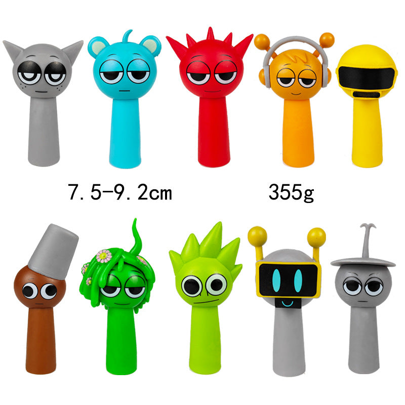 Rhythm Box Hand Office Boy Depler Simon Jevin Music Game Peripheral Model Ornament