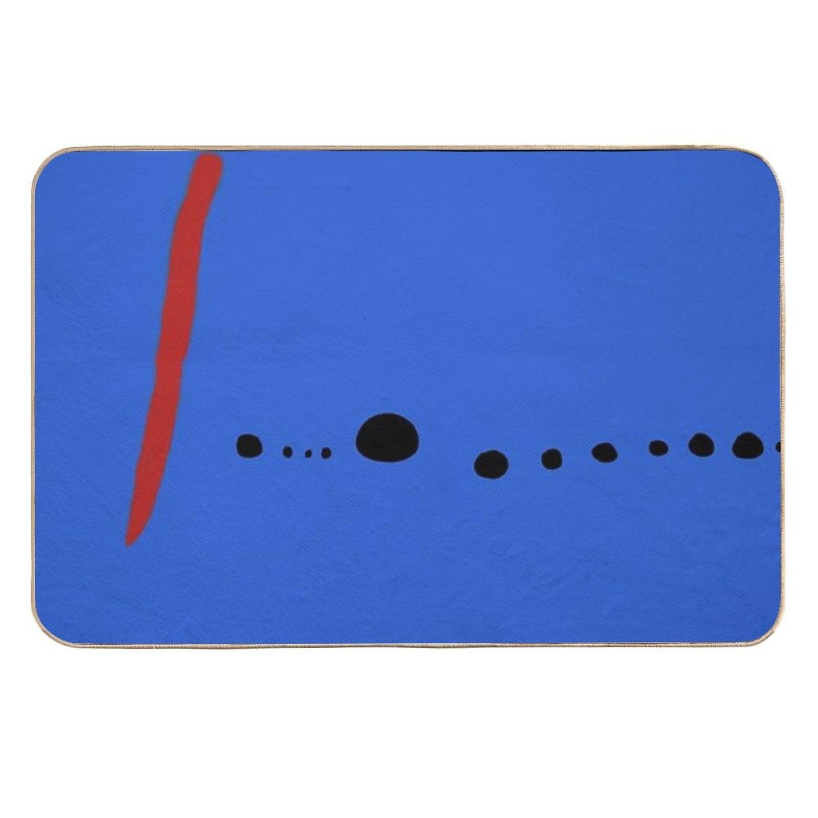 Bleu II - Joan Mirò  Stain-Proof Bath Mat