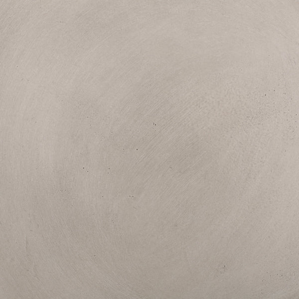 Light Concrete Side Table,Light Gray