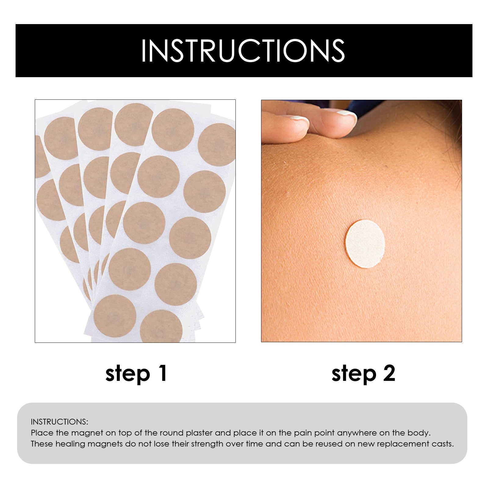 Magnetic Acupoint Patch To Relieve Body Shoulder, Neck, Knee And Lumbar Joint Pain Health Care Patch