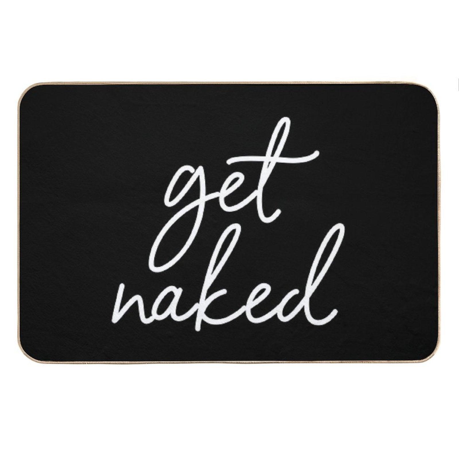 Get Naked - Bathroom Decor Bath Mat