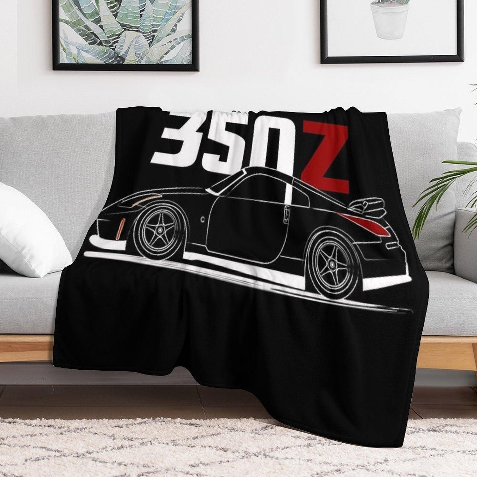 JDM 350 Z Throw Blanket