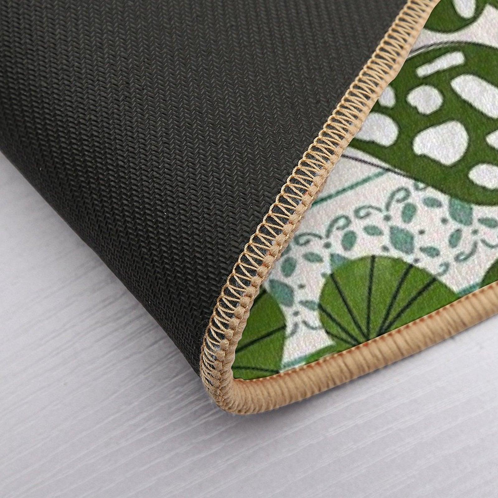 Bathing with Plants  Fade-Resistant Bath Mat