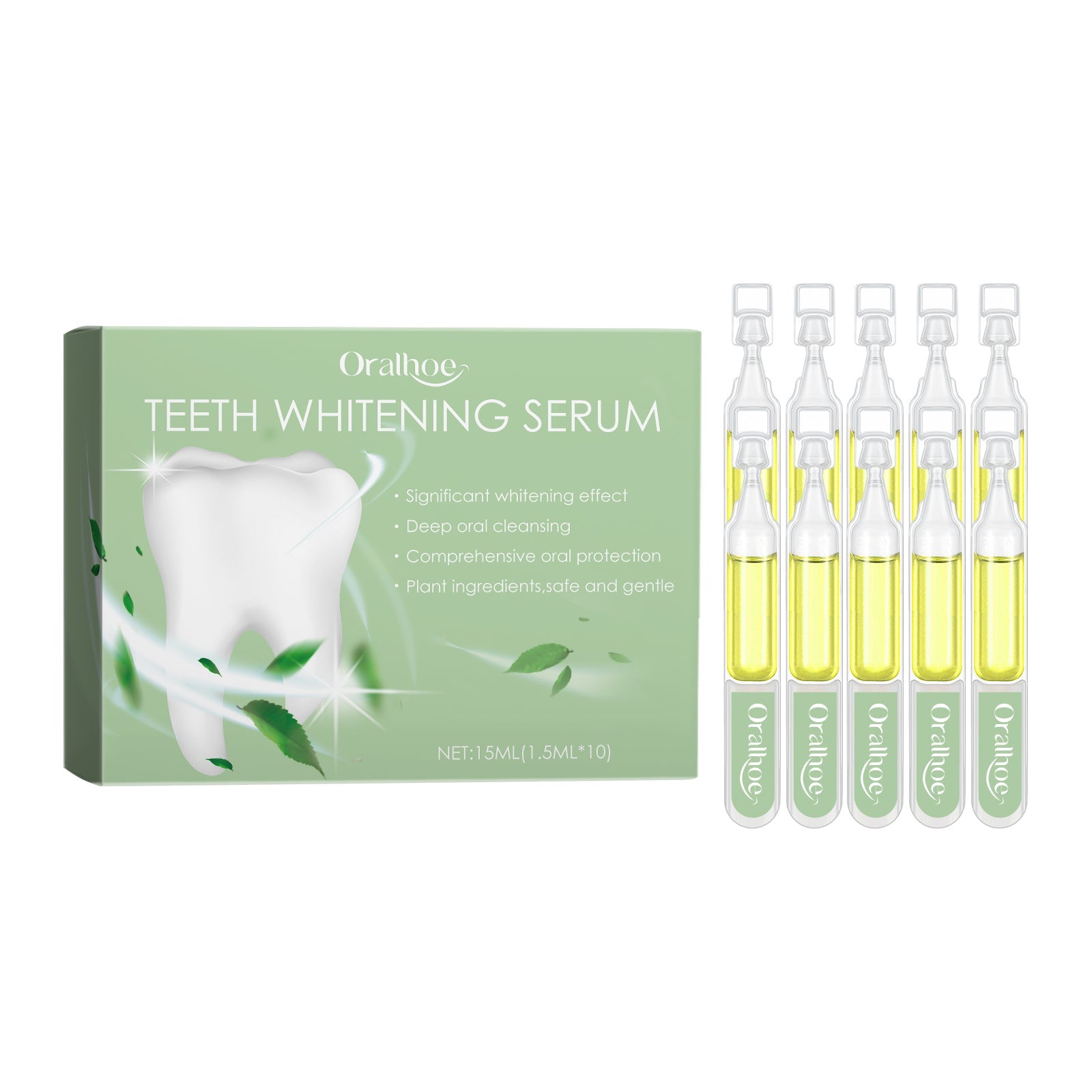 Teeth Whitening Serum, Whitening Teeth Yellow Stain Removal Gum Cleaning Serum