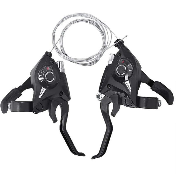 Bike Derailleurs 3x7 21 Speed Switch MTB Bicycle Shifter Levers Brake with Shift Cable Cycling Disc Handle for Bike Trekking