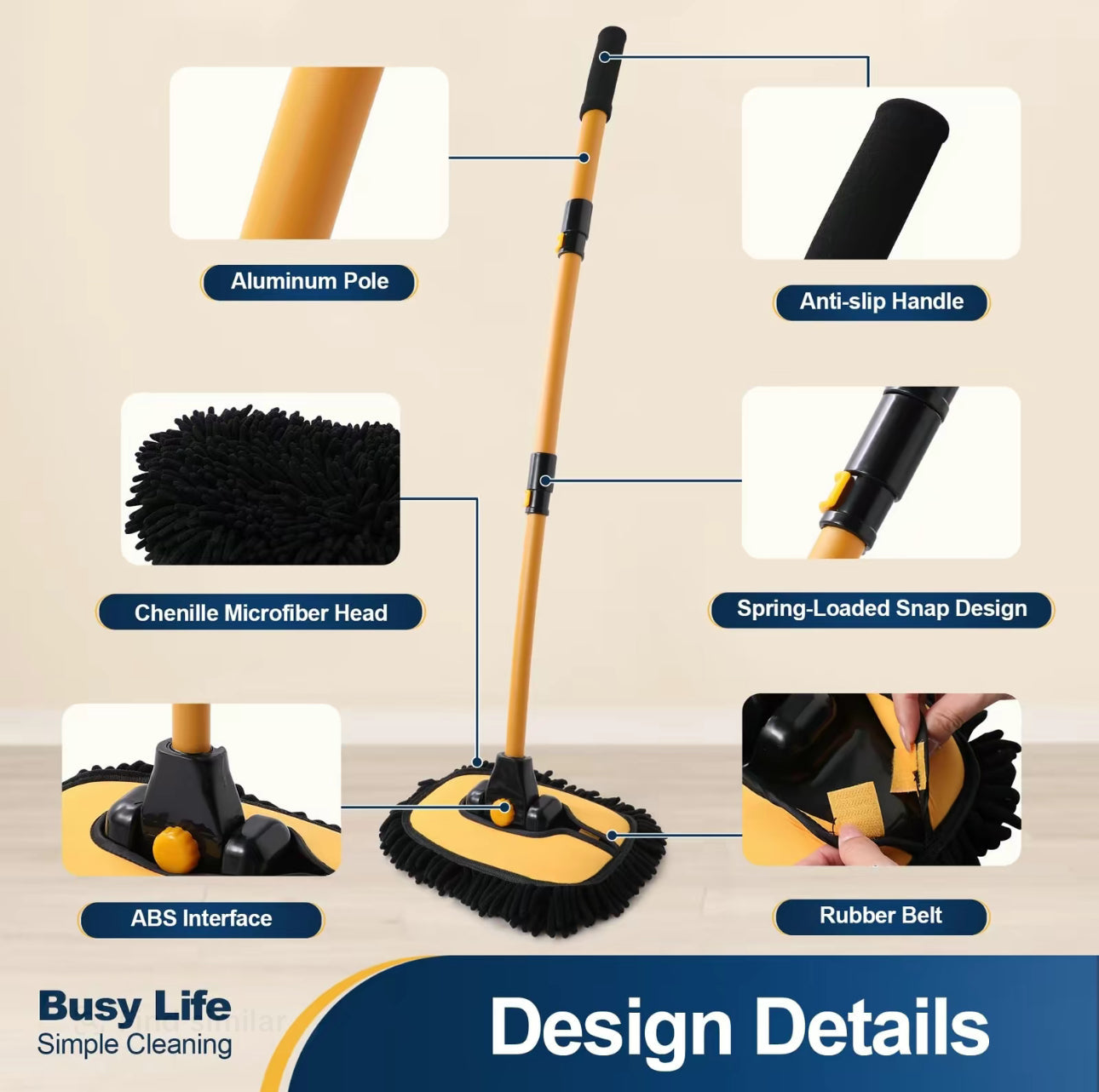 Scratch Free Wash Mop V.I.P Digital Presence