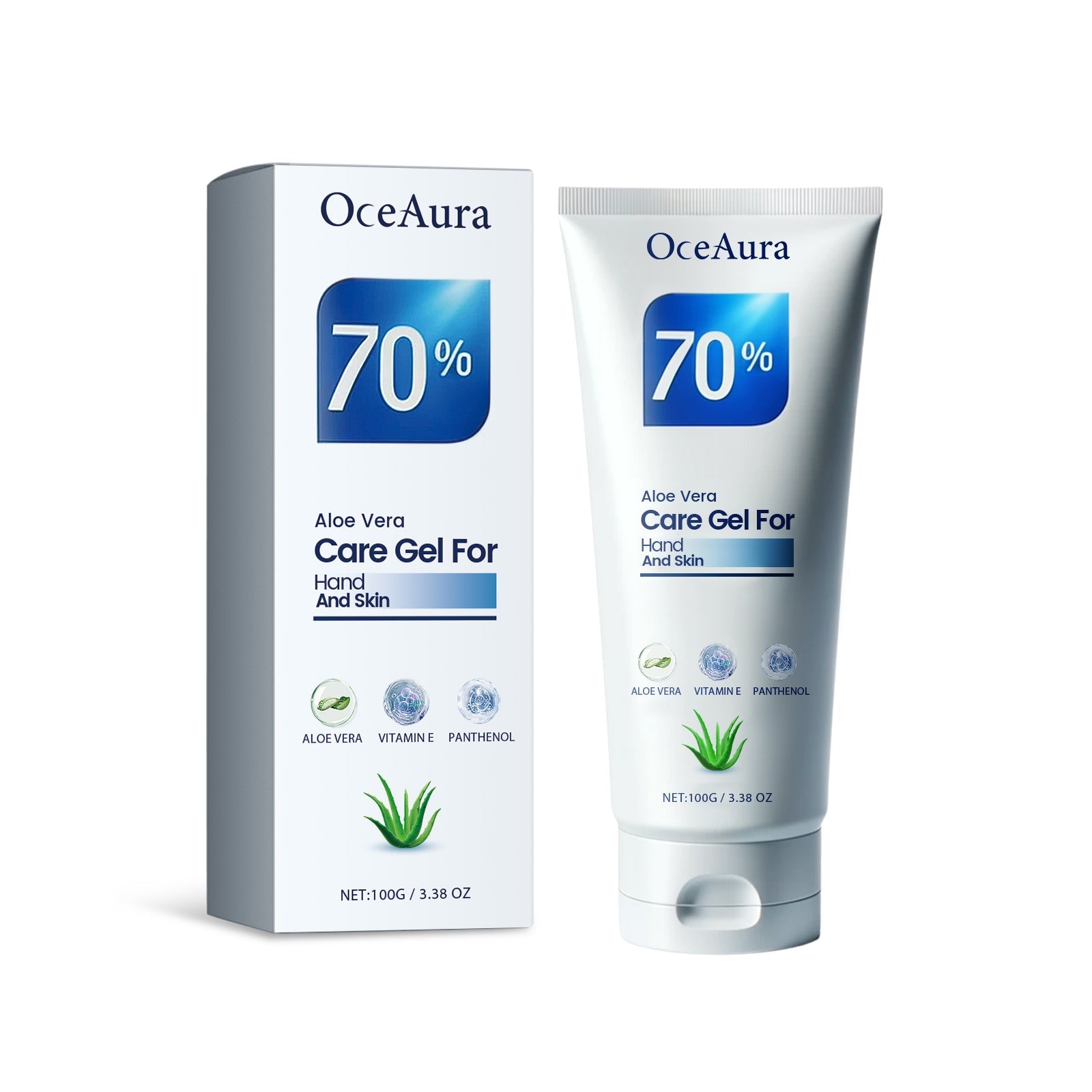 Aloe Vera Care Gel, Hydrating And Refreshing Moisturizing Cream Prevents Dryness And Cracks To Repair Hand Skin