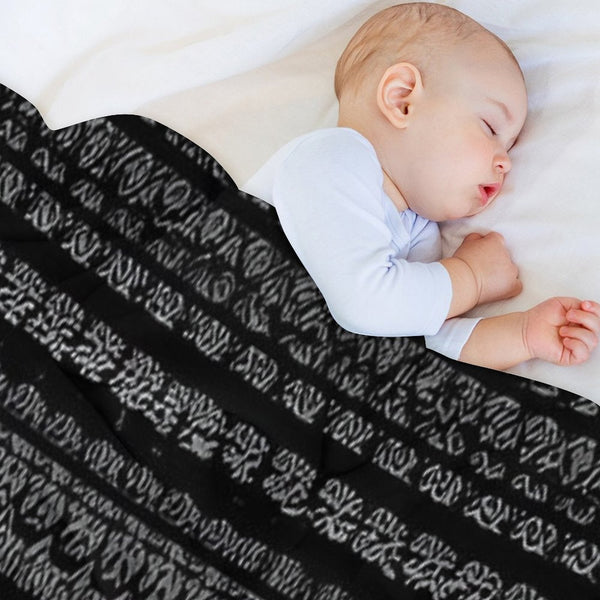 Tyre Marks Pattern Versatility Throw Blanket