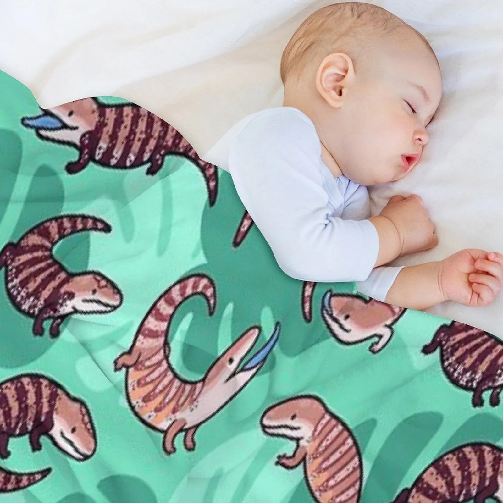 Blue Tongue Skink Throw Blanket