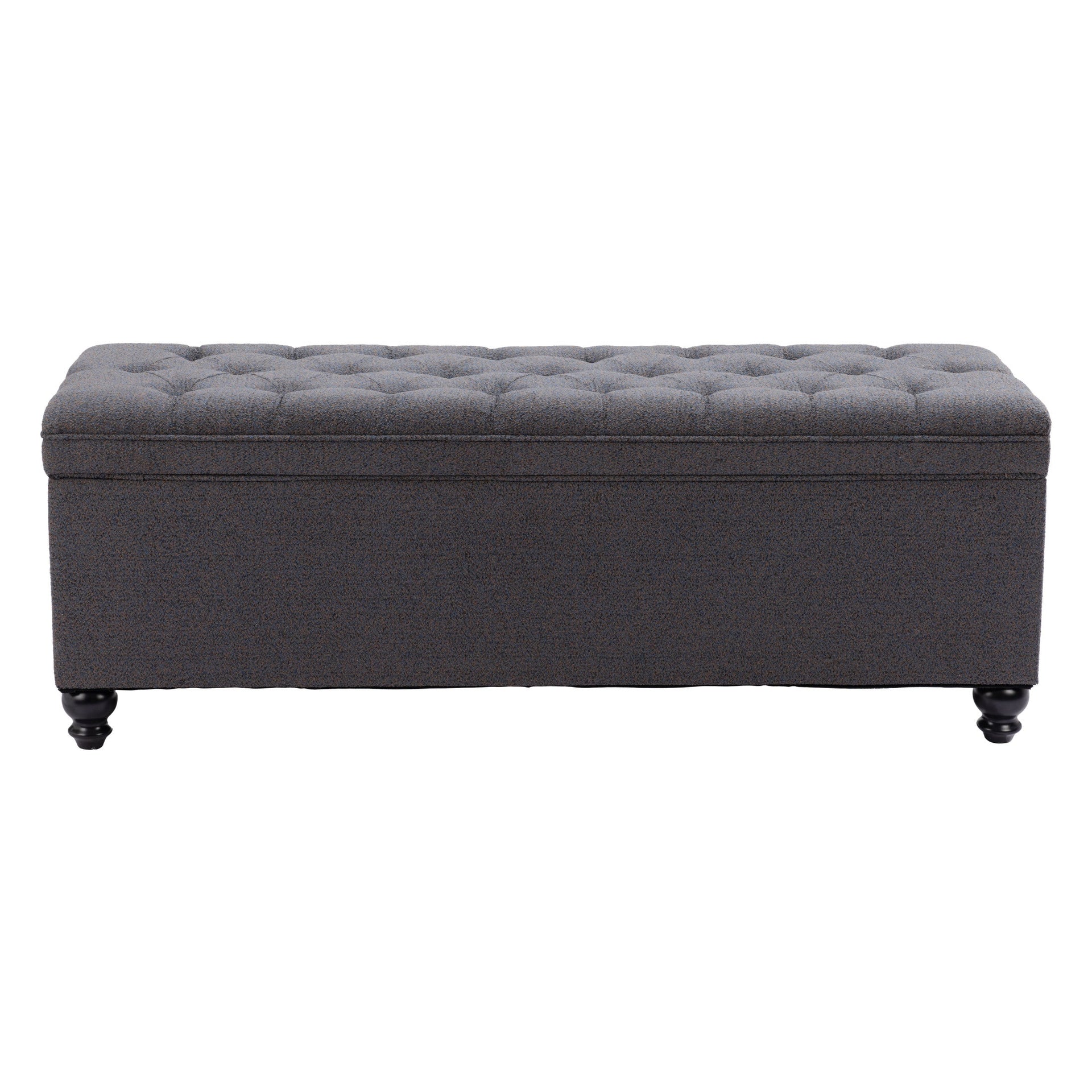 Halifax Storage Bench Gravel Gray