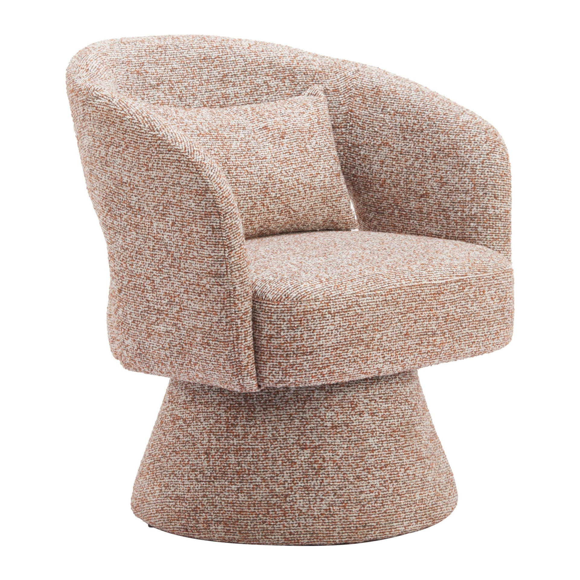 Liva Swivel Chair Frosty Brown