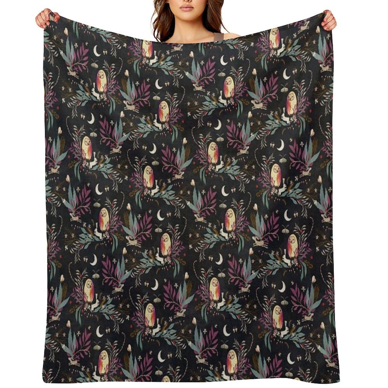 In The Night Garden Throw Blanket