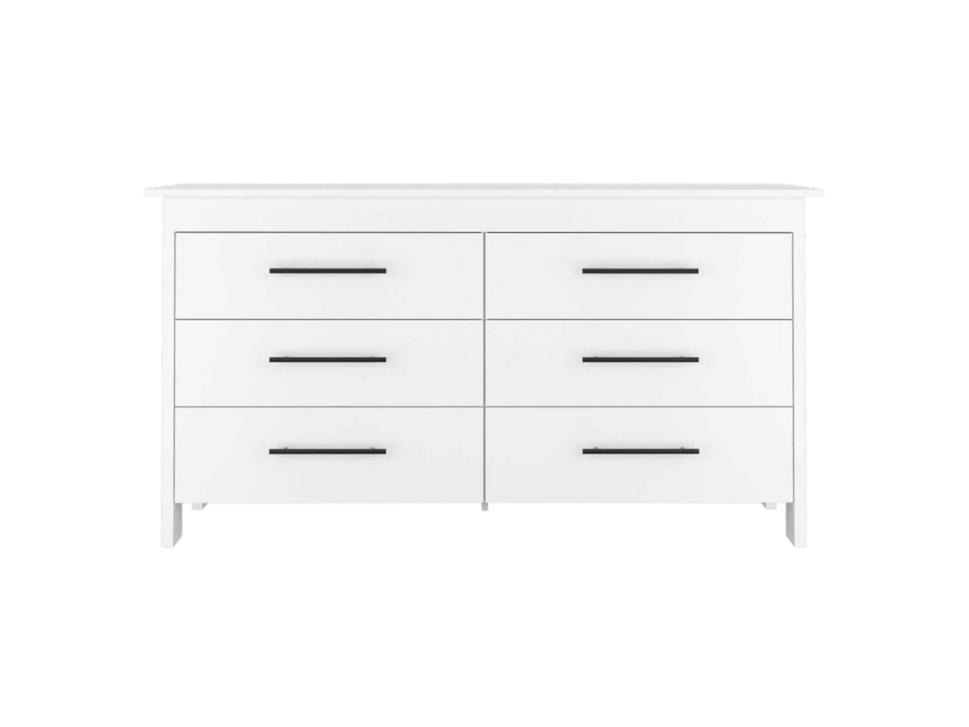 Two Piece White Bedroom Set