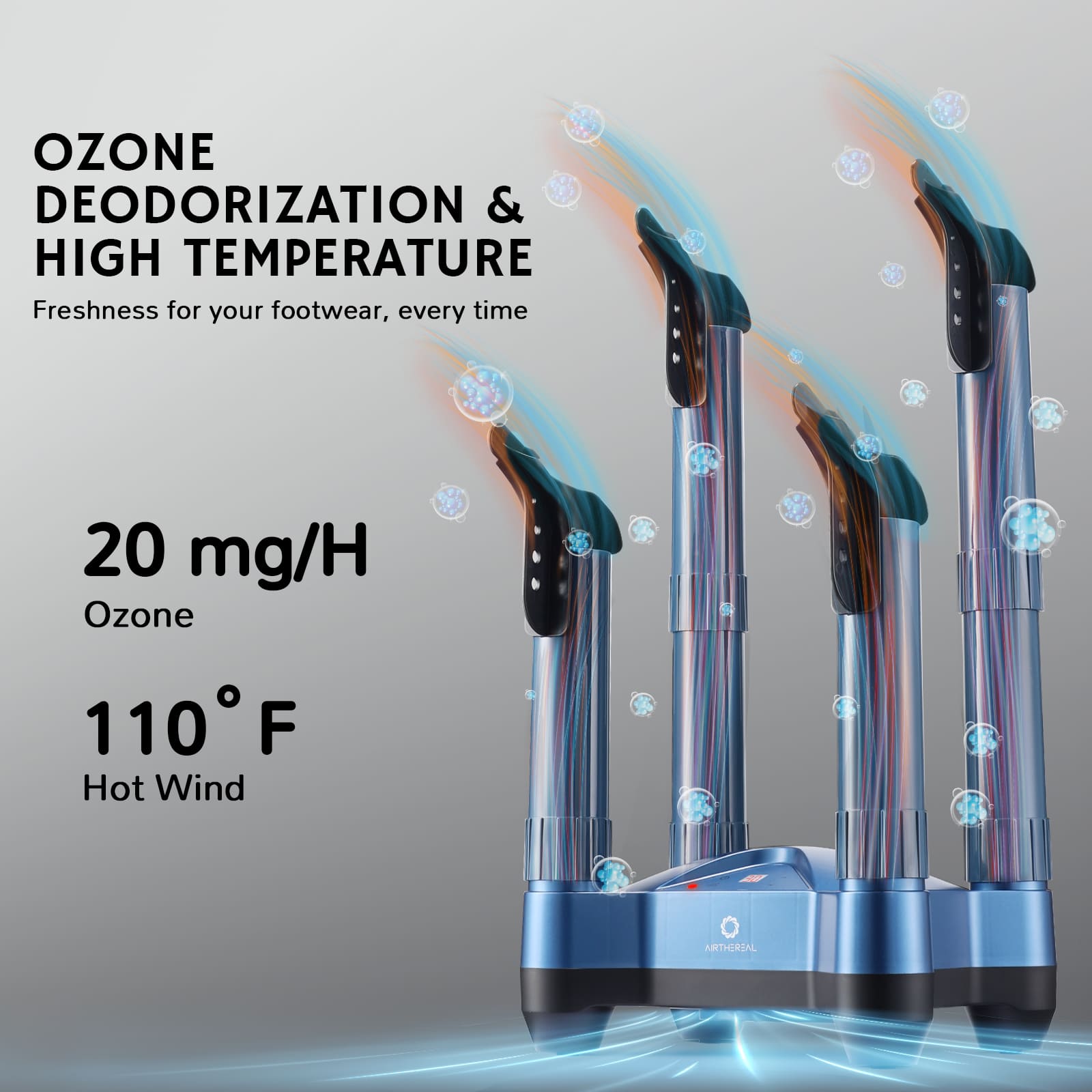 SD20 Boot and Shoe Dryer and Deodorizer with Heat Airthereal