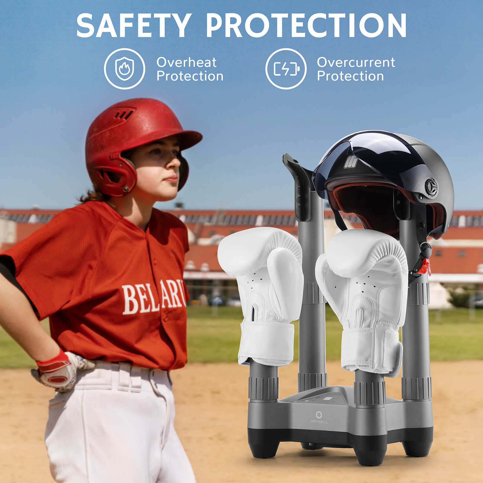 SD20 Boot and Shoe Dryer and Deodorizer with Heat Airthereal