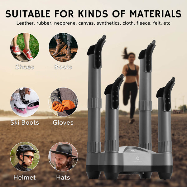 SD20 Boot and Shoe Dryer and Deodorizer with Heat Airthereal