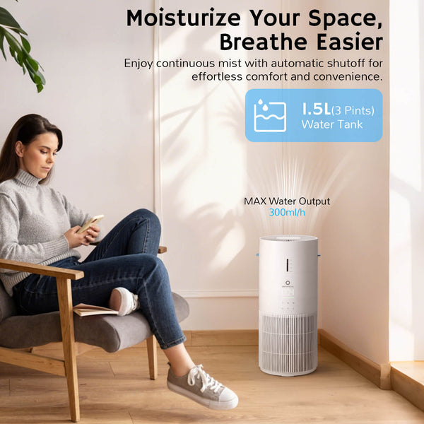 Ethereal Rain AEH300 Air Purifier & Humidifier Combo - European version Airthereal