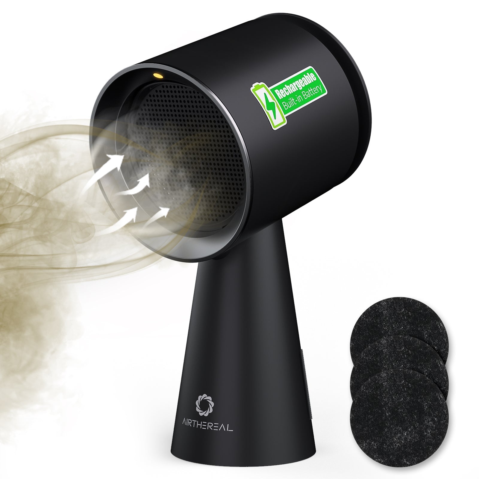 RH180 Portable Desktop Range Hood, Cordless or Plug-In Options - European version Airthereal