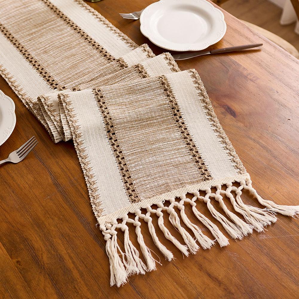 Chinese Linen Table Runner